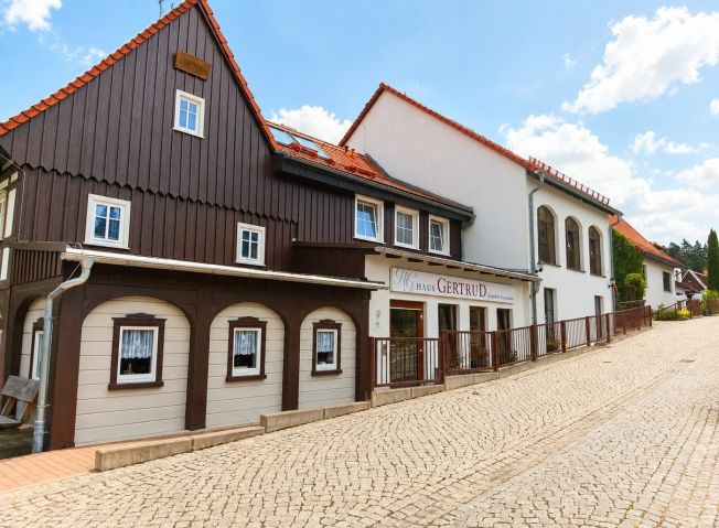 Haus Gertrud – historisches Fachwerkhaus der Familienferienstätte mit trockengelegtem Mauerwerk